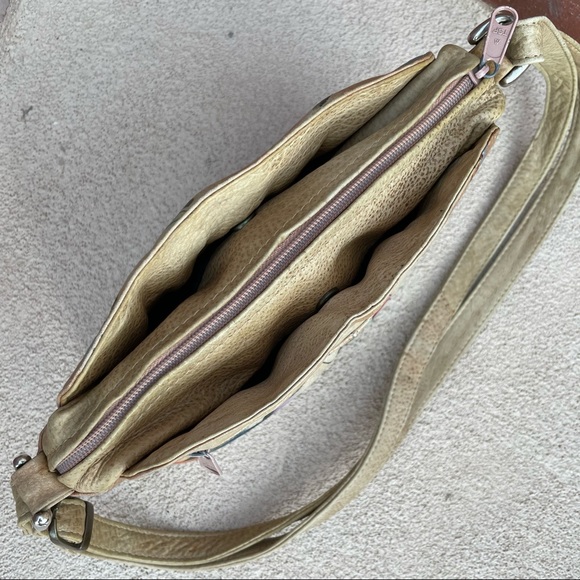 Sam-Sam VTG Artisan Genuine Leather Crossbody/Shoulder Bag - Picture 7 of 9